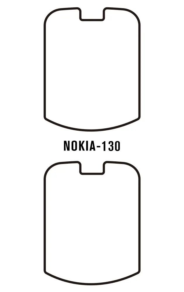 Nokia 130 Přední Hydrogel ochranná fólie