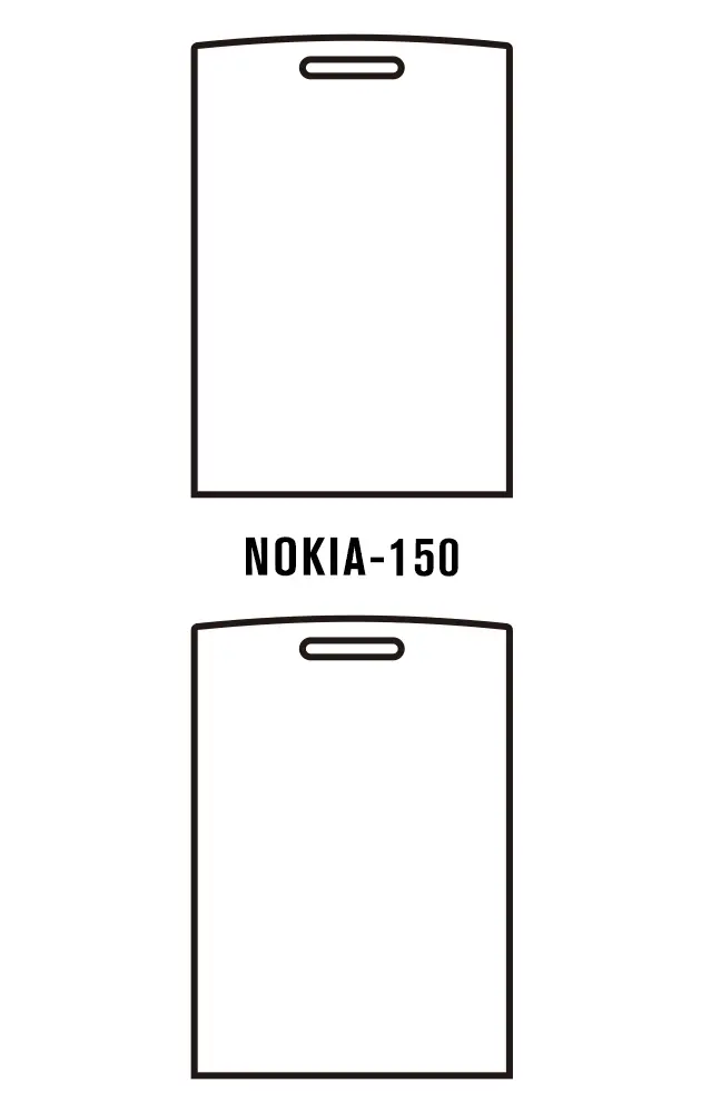 Nokia 150 2023 Přední Hydrogel ochranná fólie
