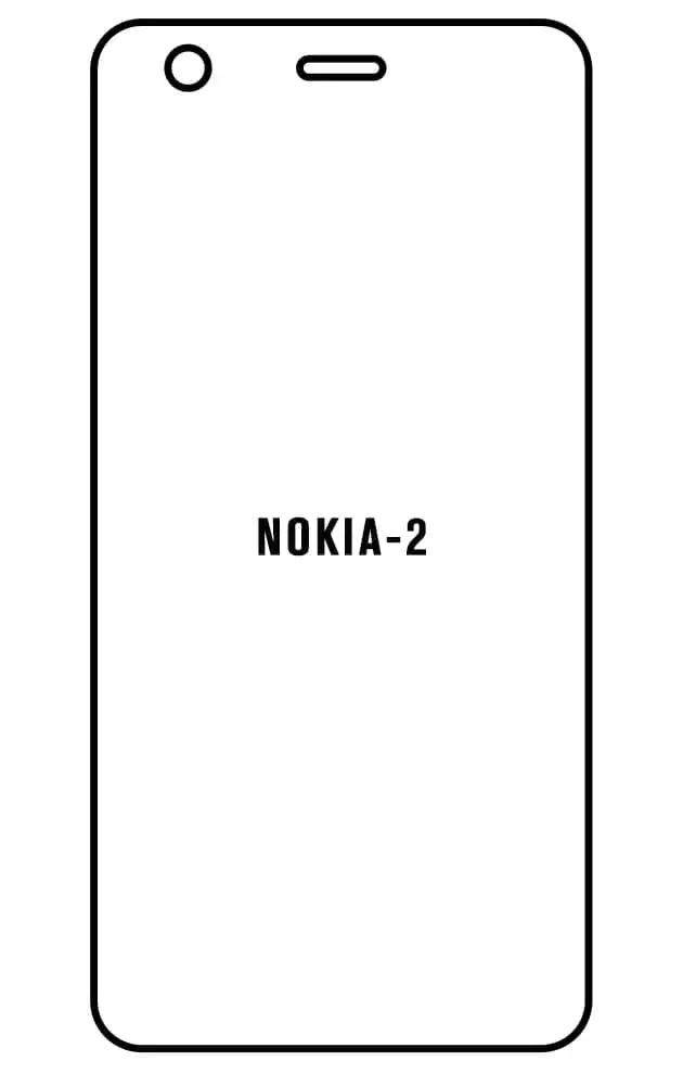 Nokia 2 Přední Hydrogel ochranná fólie
