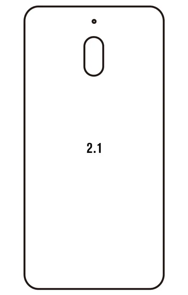 Nokia 2.1 Zadní Hydrogel ochranná fólie