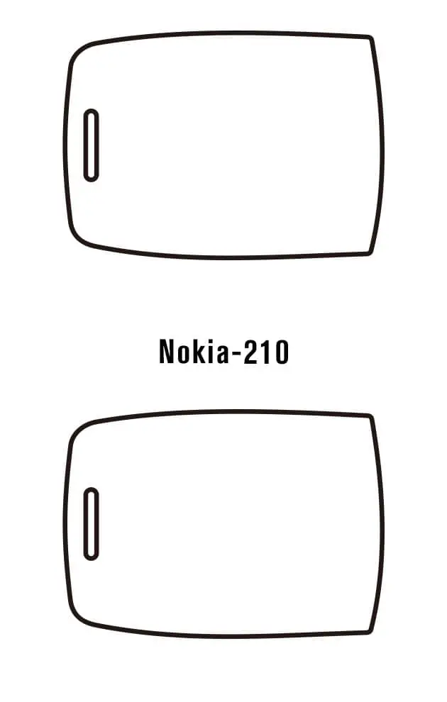 Nokia 210 Přední Hydrogel ochranná fólie