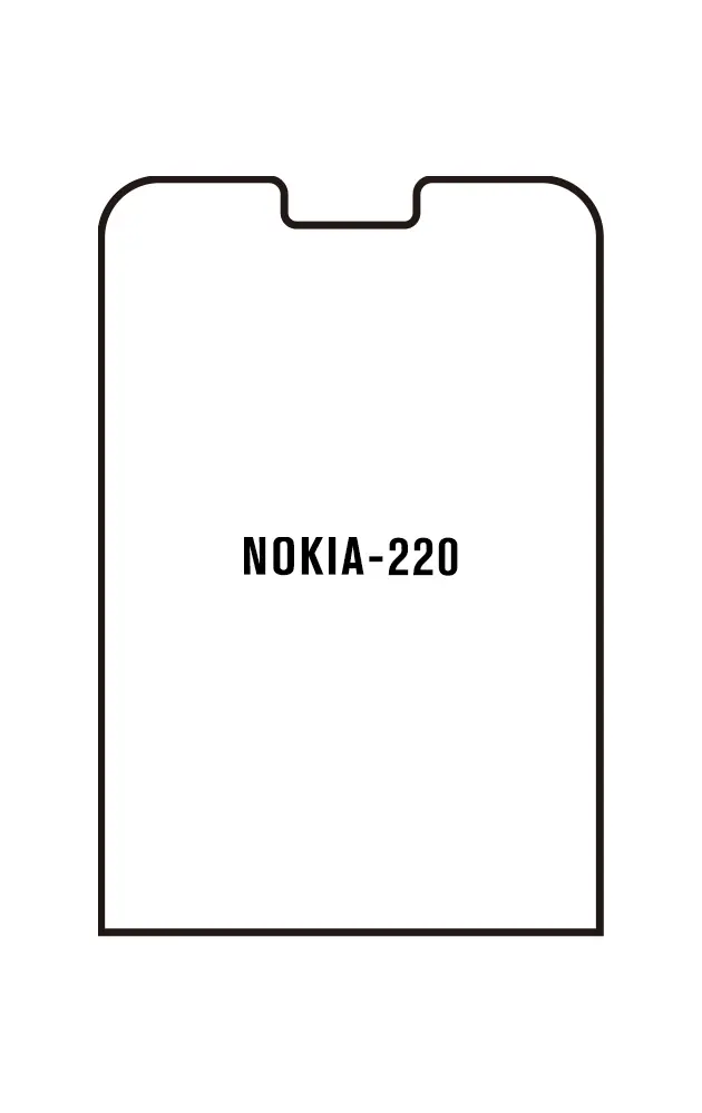 Nokia 220 4G 2024 Přední Hydrogel ochranná fólie