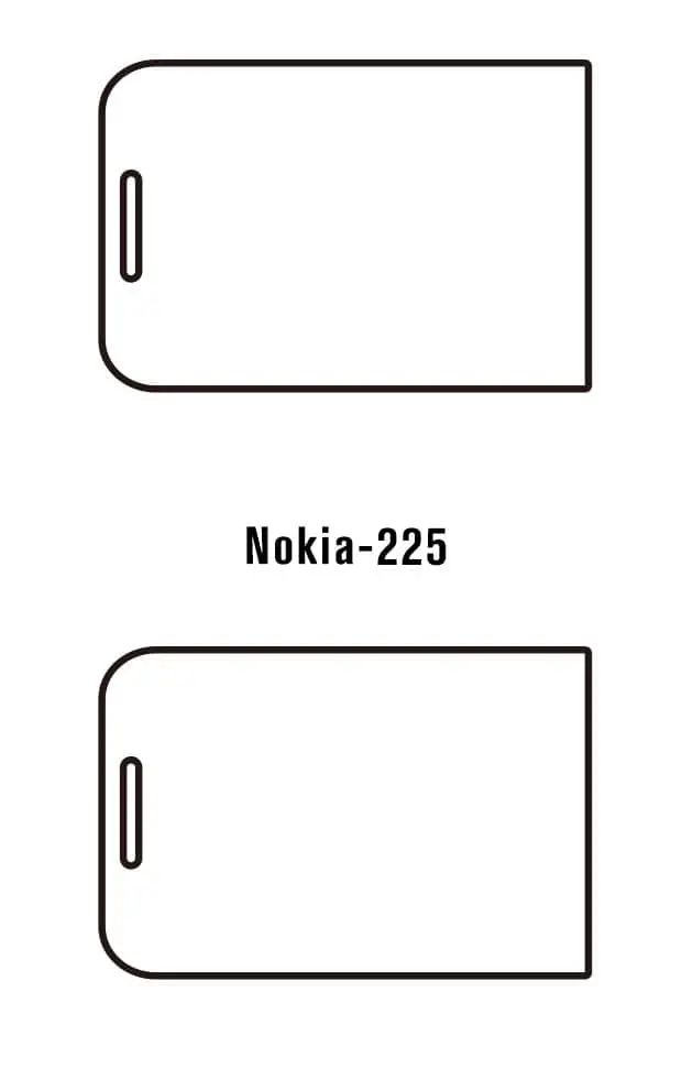 Nokia 225 4G Přední Hydrogel ochranná fólie