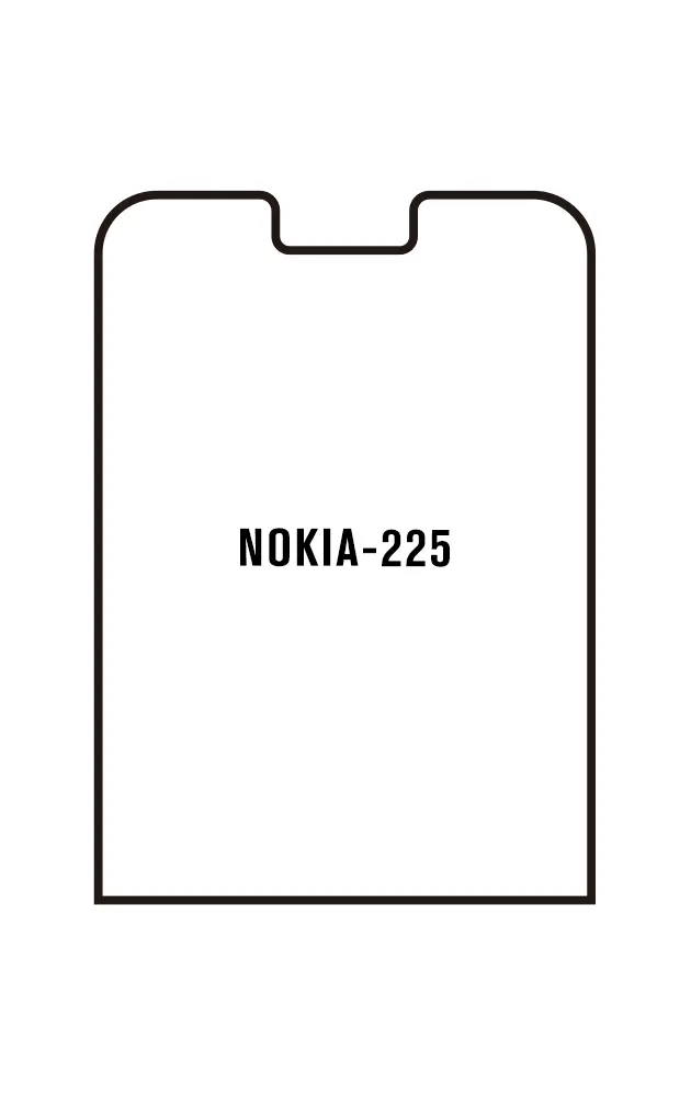 Nokia 225 4G 2024 Přední Hydrogel ochranná fólie