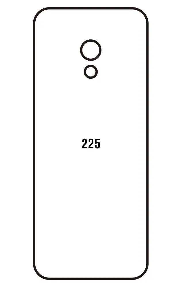 Nokia 225 4G 2024 Zadní Hydrogel ochranná fólie