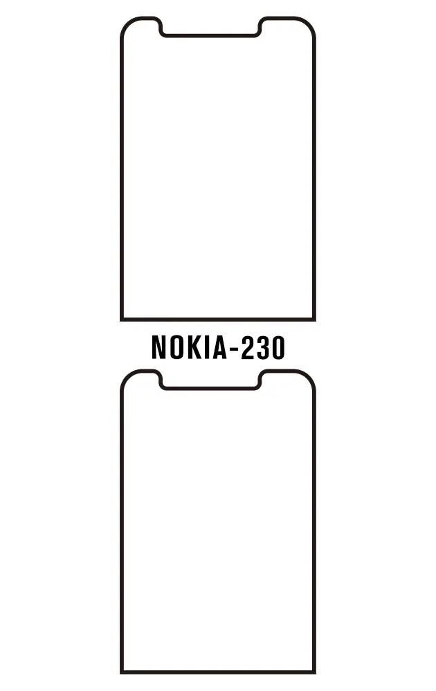 Nokia 230 2024 Přední Hydrogel ochranná fólie