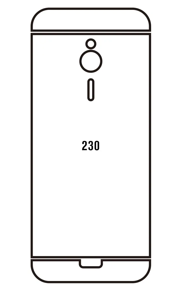 Nokia 230 2024 Zadní Hydrogel ochranná fólie