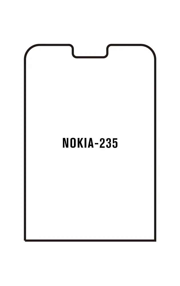 Nokia 235 4G 2024 Přední Hydrogel ochranná fólie