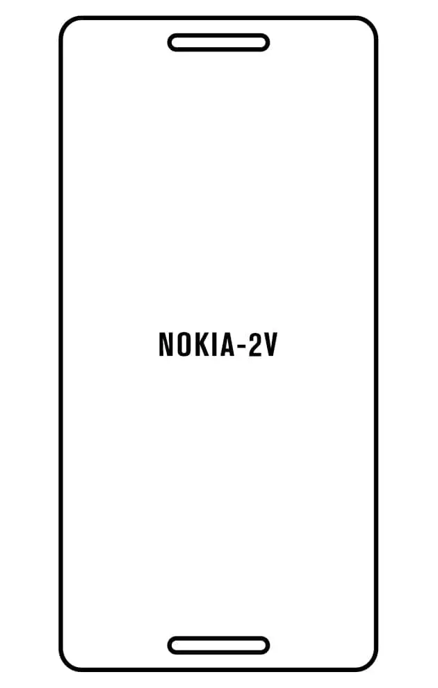 Nokia 2V TA-1136 Přední Hydrogel ochranná fólie