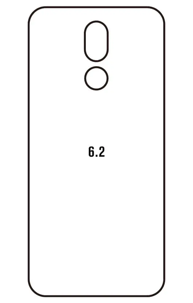 Nokia 3.2 Zadní Hydrogel ochranná fólie