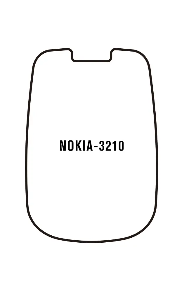 Nokia 3210 Přední Hydrogel ochranná fólie
