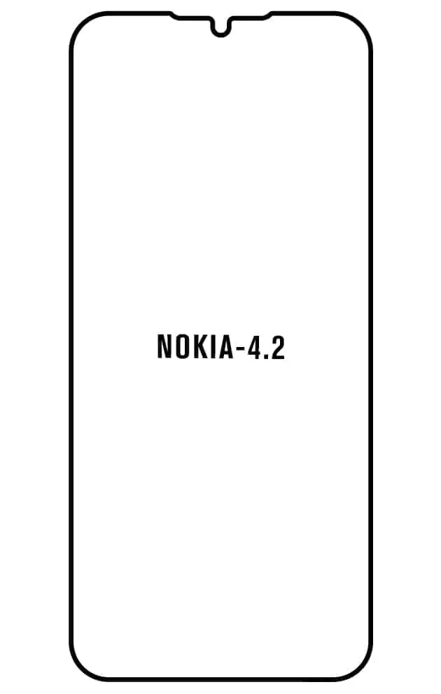 Nokia 4.2 Přední Hydrogel ochranná fólie
