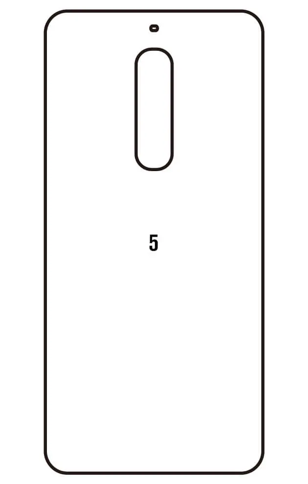 Nokia 5 Zadní Hydrogel ochranná fólie