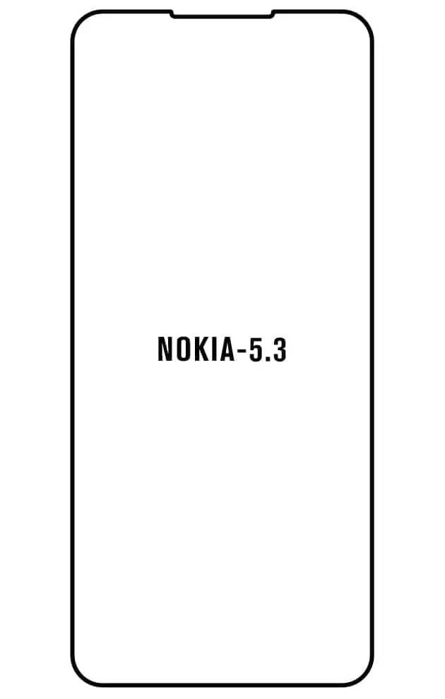Nokia 5.3 Přední Hydrogel ochranná fólie