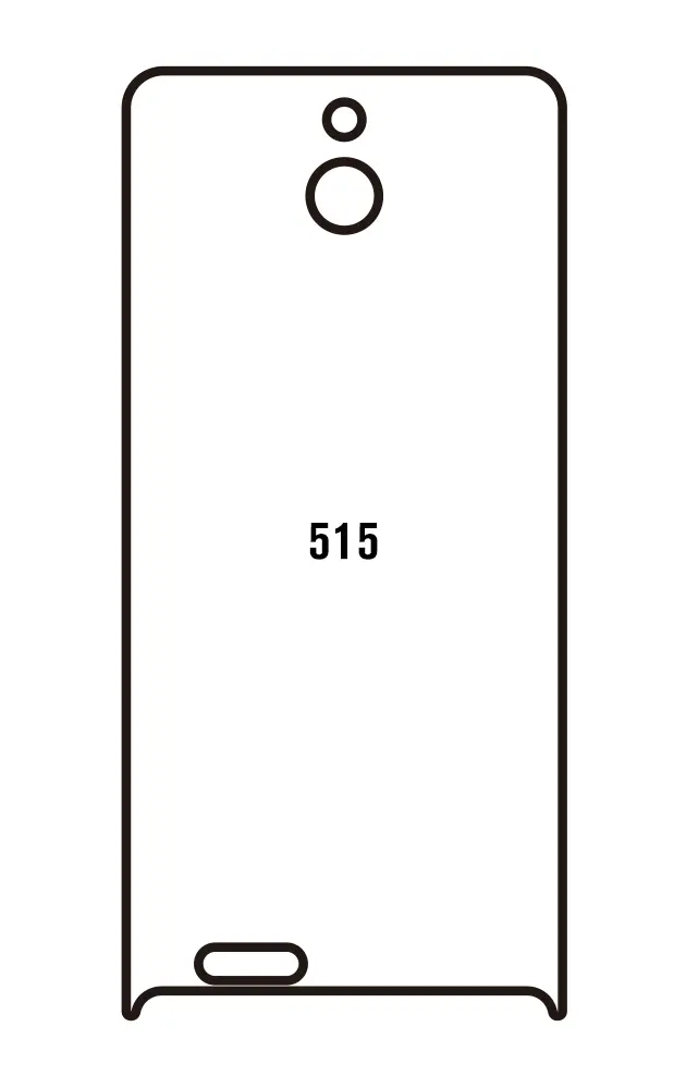 Nokia 515 Zadní Hydrogel ochranná fólie