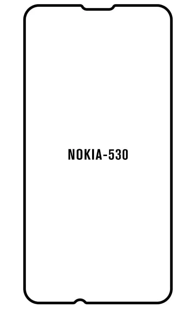 Nokia 530 Přední Hydrogel ochranná fólie