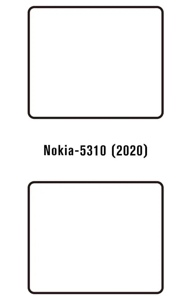 Nokia 5310 2020 Přední Hydrogel ochranná fólie