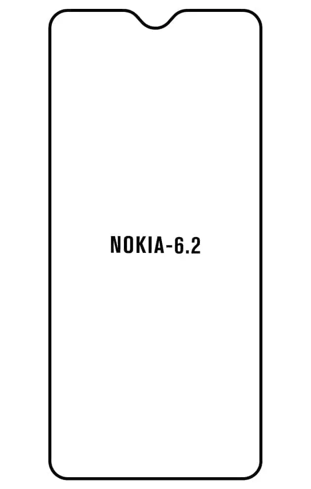 Nokia 6.2 / 6 2019 Přední Hydrogel ochranná fólie
