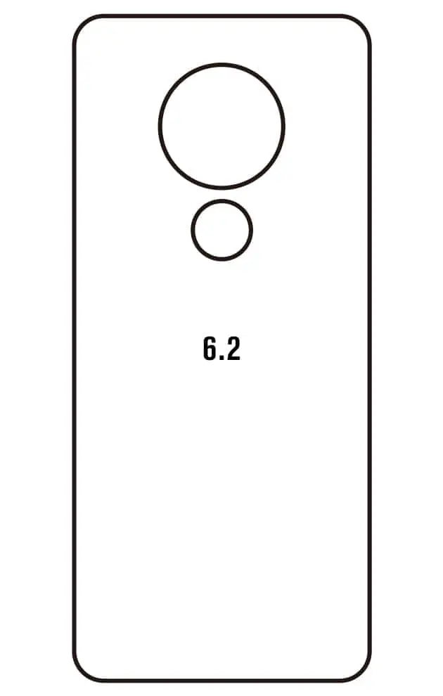 Nokia 6.2 / 6 2019 Zadní Hydrogel ochranná fólie