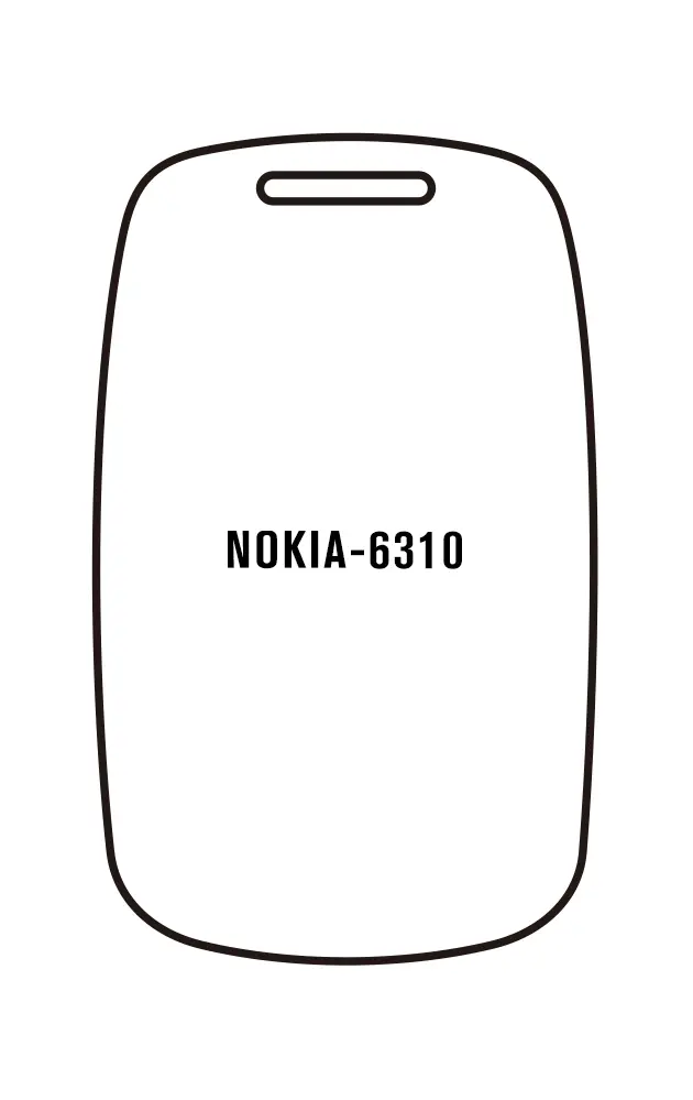 Nokia 6310 2024 Přední Hydrogel ochranná fólie
