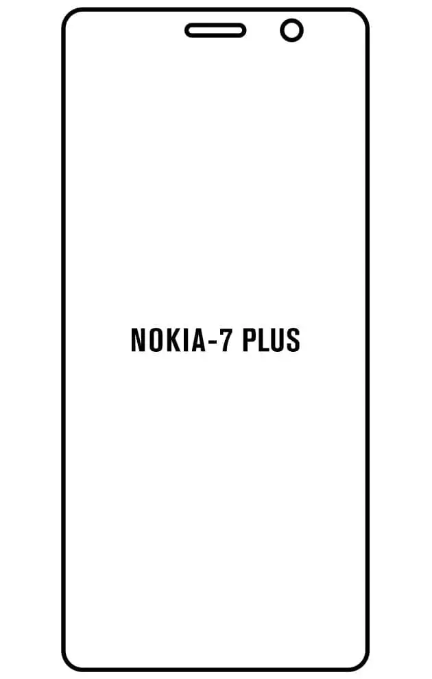 Nokia 7 PLUS Přední Hydrogel ochranná fólie
