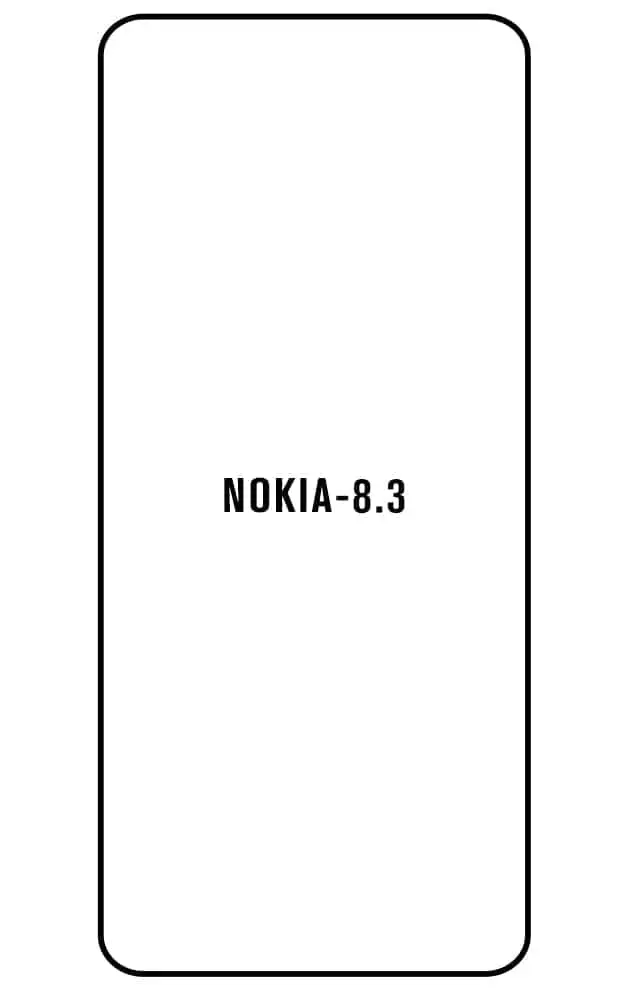 Nokia 8.3 5G Přední Hydrogel ochranná fólie