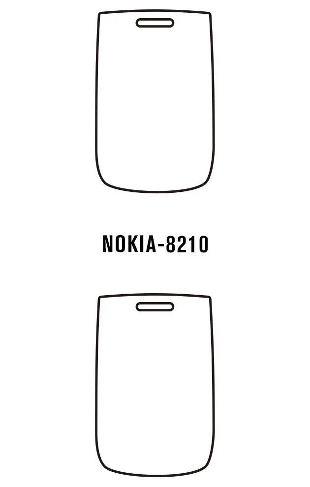 Nokia 8210 4G Přední Hydrogel ochranná fólie