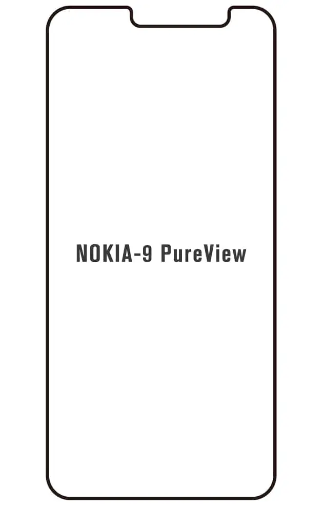 Nokia 9 PureView Přední Hydrogel ochranná fólie
