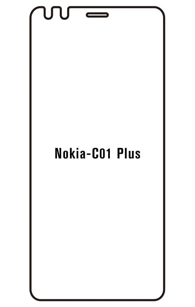 Nokia C01 Plus Přední Hydrogel ochranná fólie