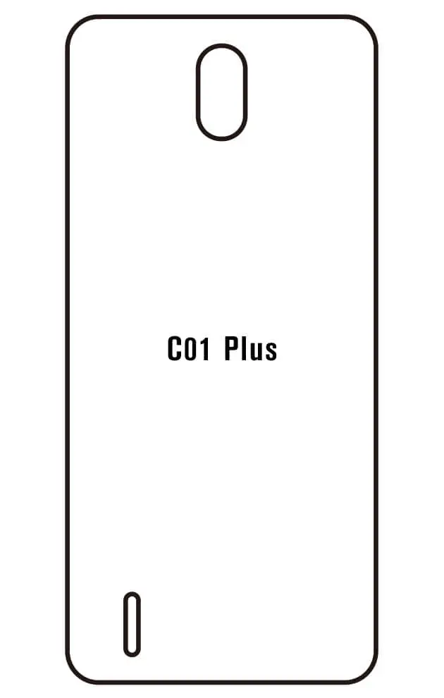 Nokia C01 Plus Zadní Hydrogel ochranná fólie