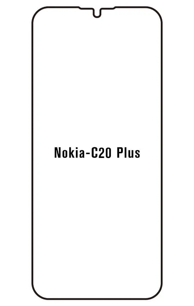 Nokia C20 Plus Přední Hydrogel ochranná fólie