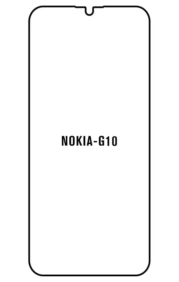 Nokia G10 Přední Hydrogel ochranná fólie