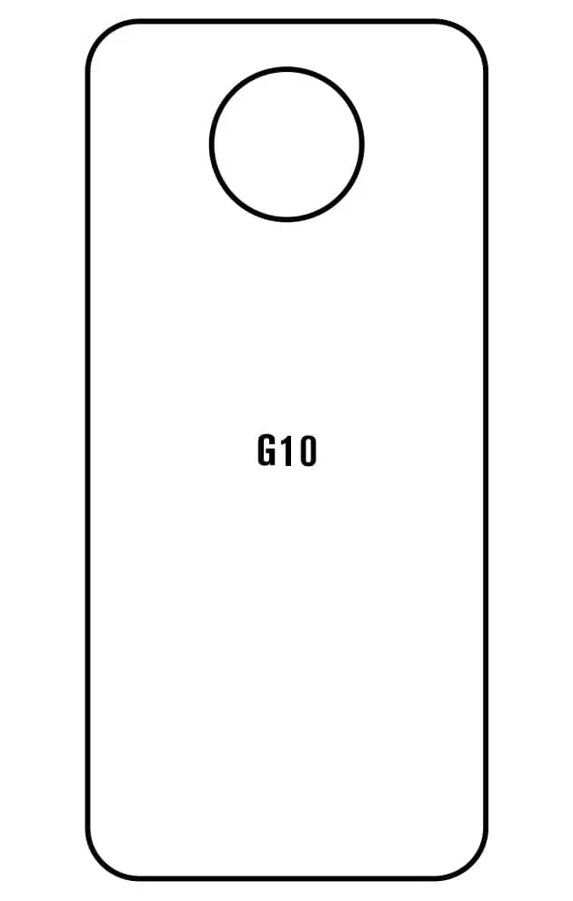 Nokia G10 Zadní Hydrogel ochranná fólie