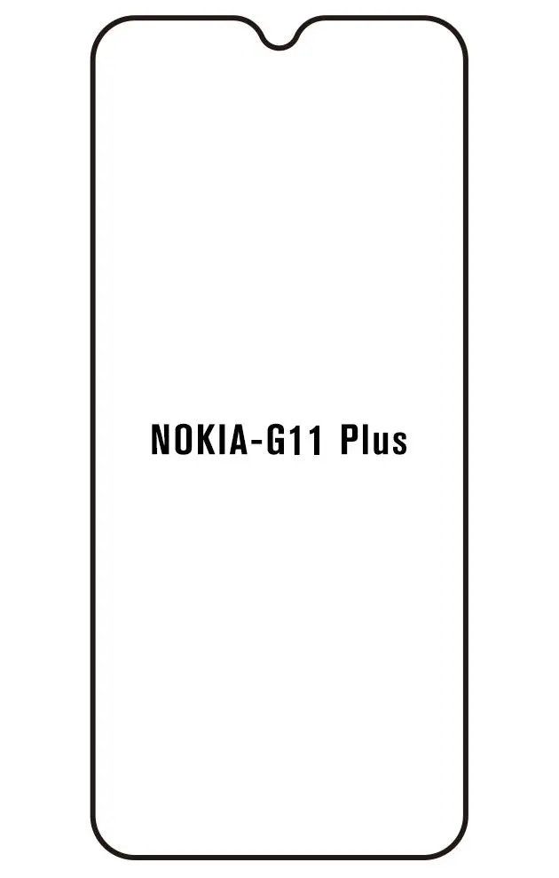 Nokia G11 Plus Přední Hydrogel ochranná fólie