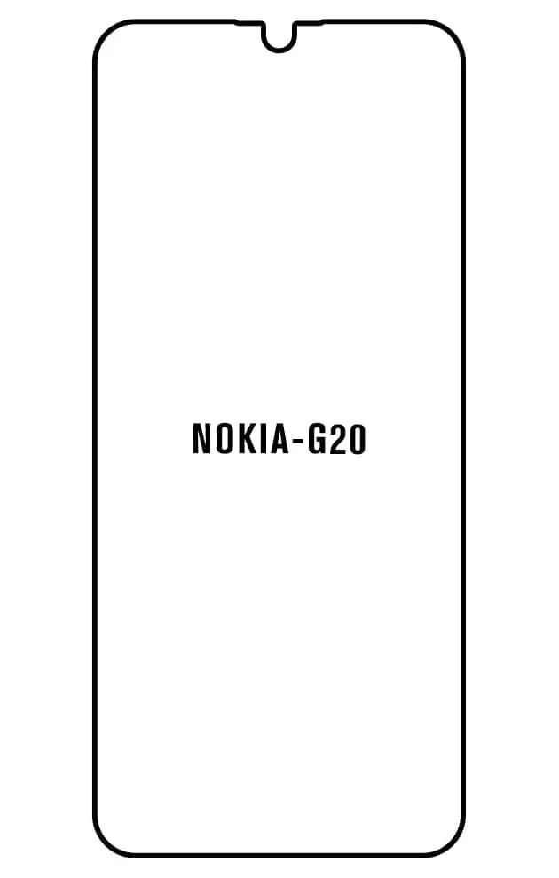 Nokia G20 Přední Hydrogel ochranná fólie