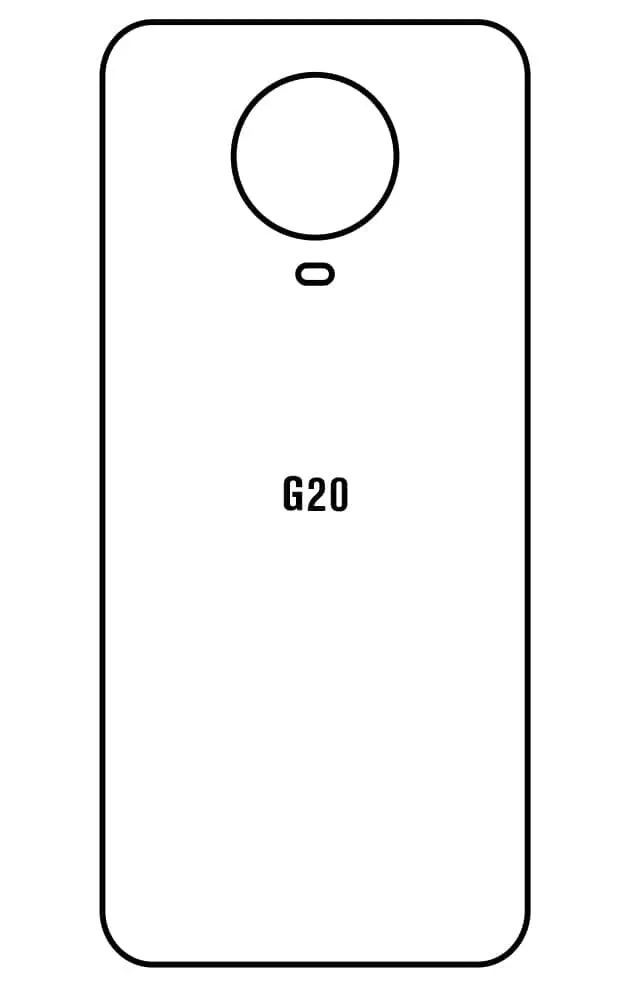 Nokia G20 Zadní Hydrogel ochranná fólie