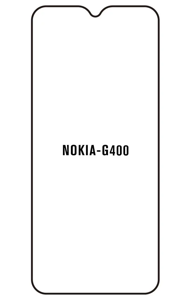 Nokia G400 Přední Hydrogel ochranná fólie