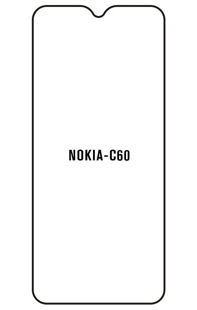 Nokia G60 Přední Hydrogel ochranná fólie
