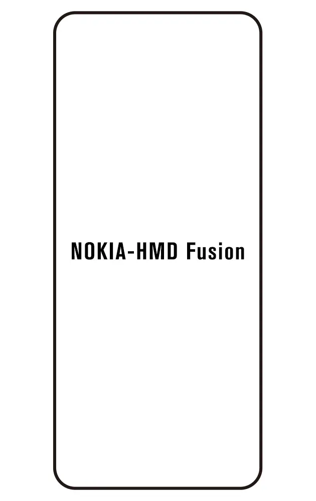 Nokia HMD Fusion Přední Hydrogel ochranná fólie