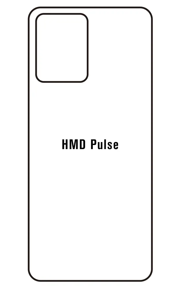 Nokia HMD Pulse Zadní Hydrogel ochranná fólie
