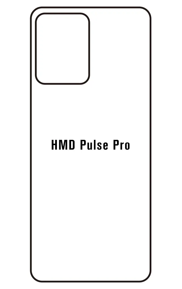 Nokia HMD Pulse Pro Zadní Hydrogel ochranná fólie