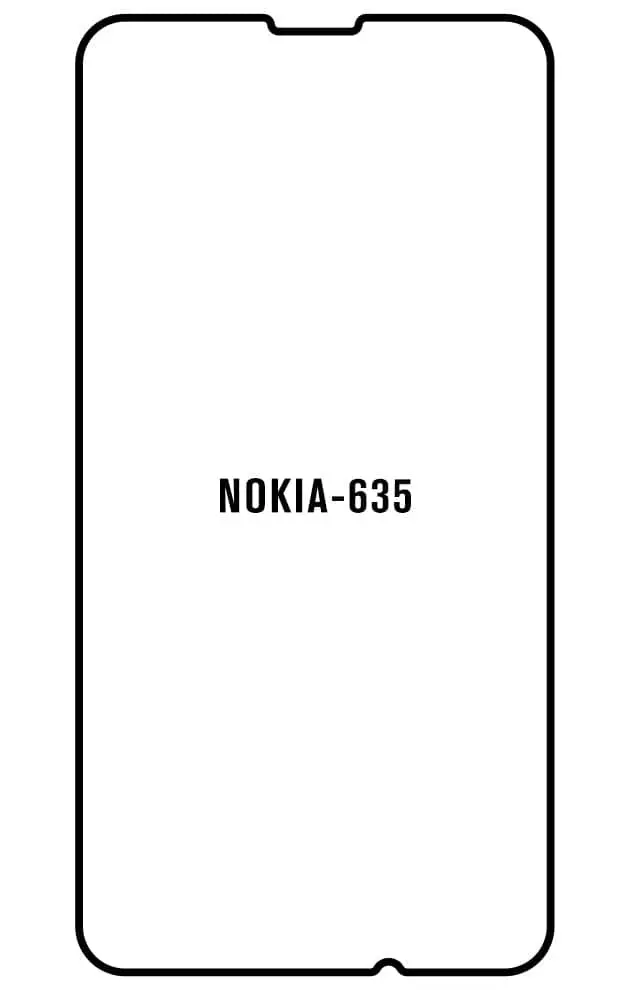 Nokia Lumia 635 Přední Hydrogel ochranná fólie