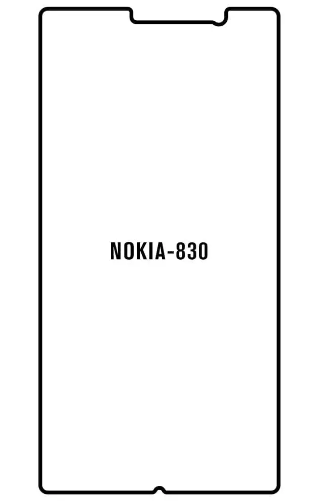 Nokia Lumia 830 Přední Hydrogel ochranná fólie