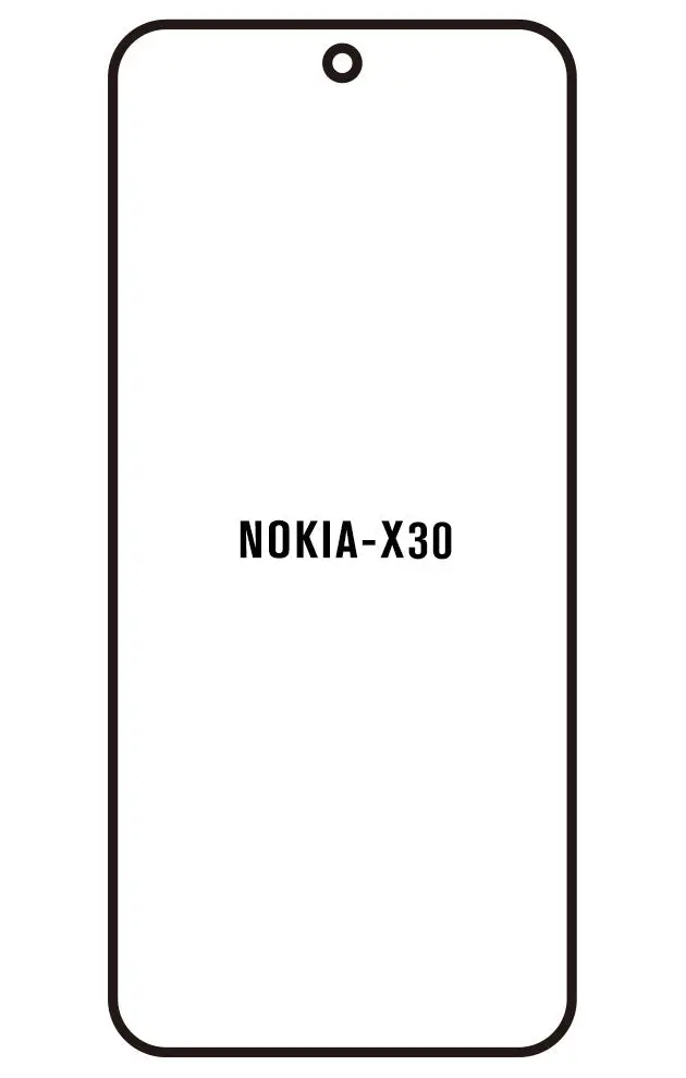 Nokia X30 5G Přední Hydrogel ochranná fólie