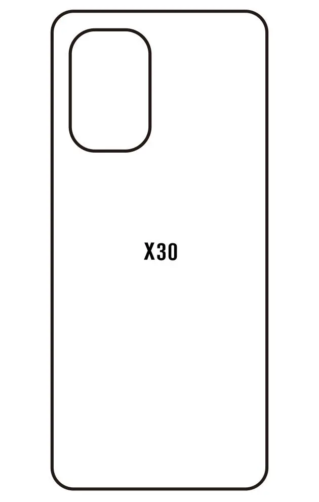 Nokia X30 5G Zadní Hydrogel ochranná fólie