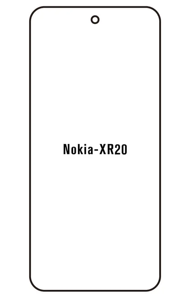 Nokia XR20 Přední Hydrogel ochranná fólie