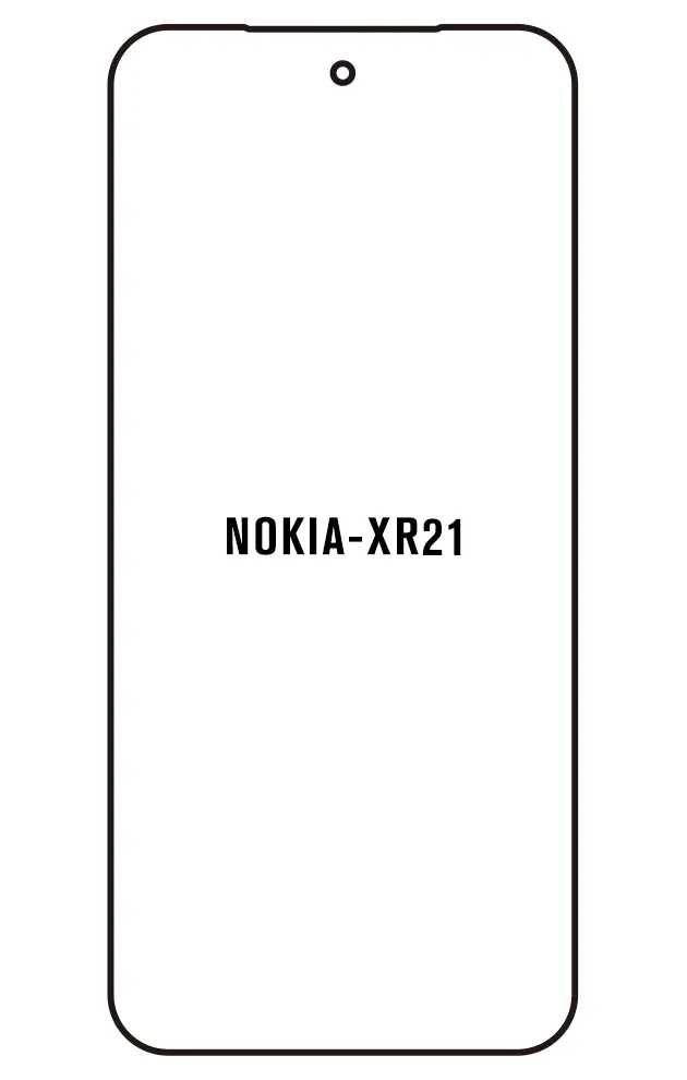 Nokia XR21 Přední Hydrogel ochranná fólie