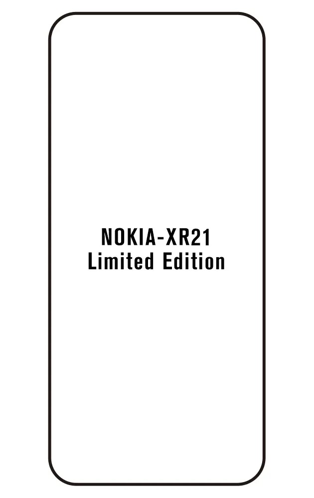 Nokia XR21 Limited Edition Přední Hydrogel ochranná fólie