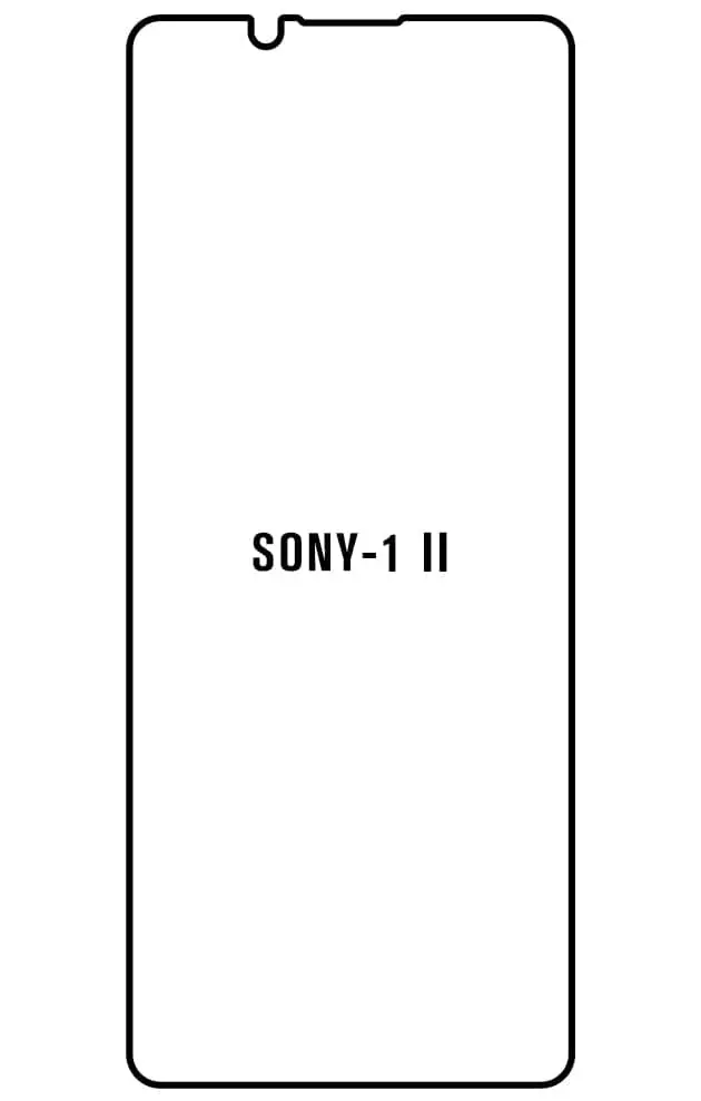 Sony 1 II Přední Hydrogel ochranná fólie