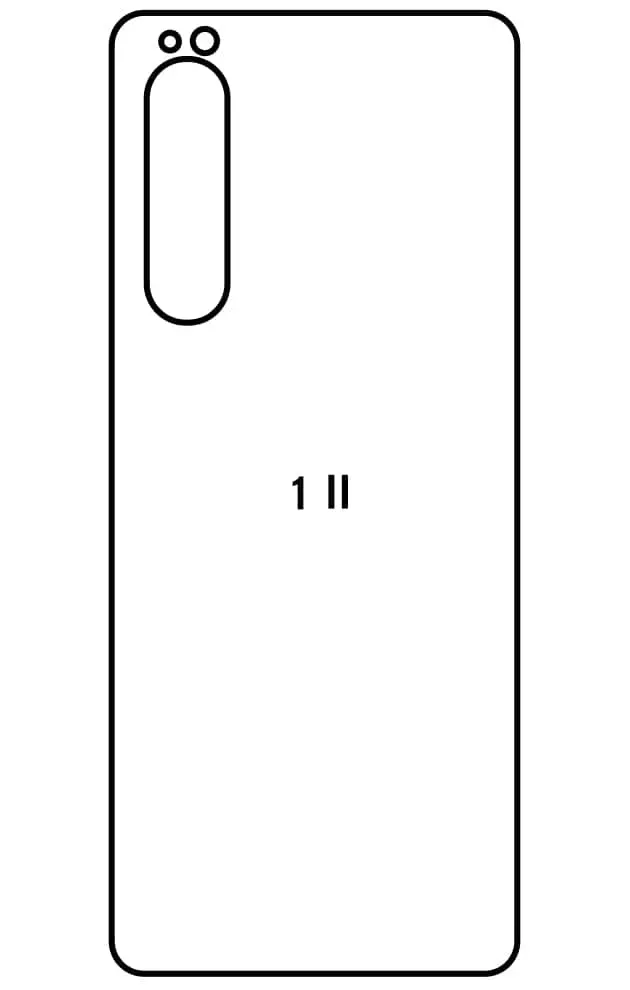 Sony 1 II Zadní Hydrogel ochranná fólie